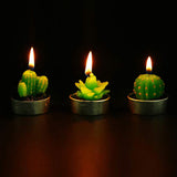 Mini Succulent Tealight Candles 18 Pack