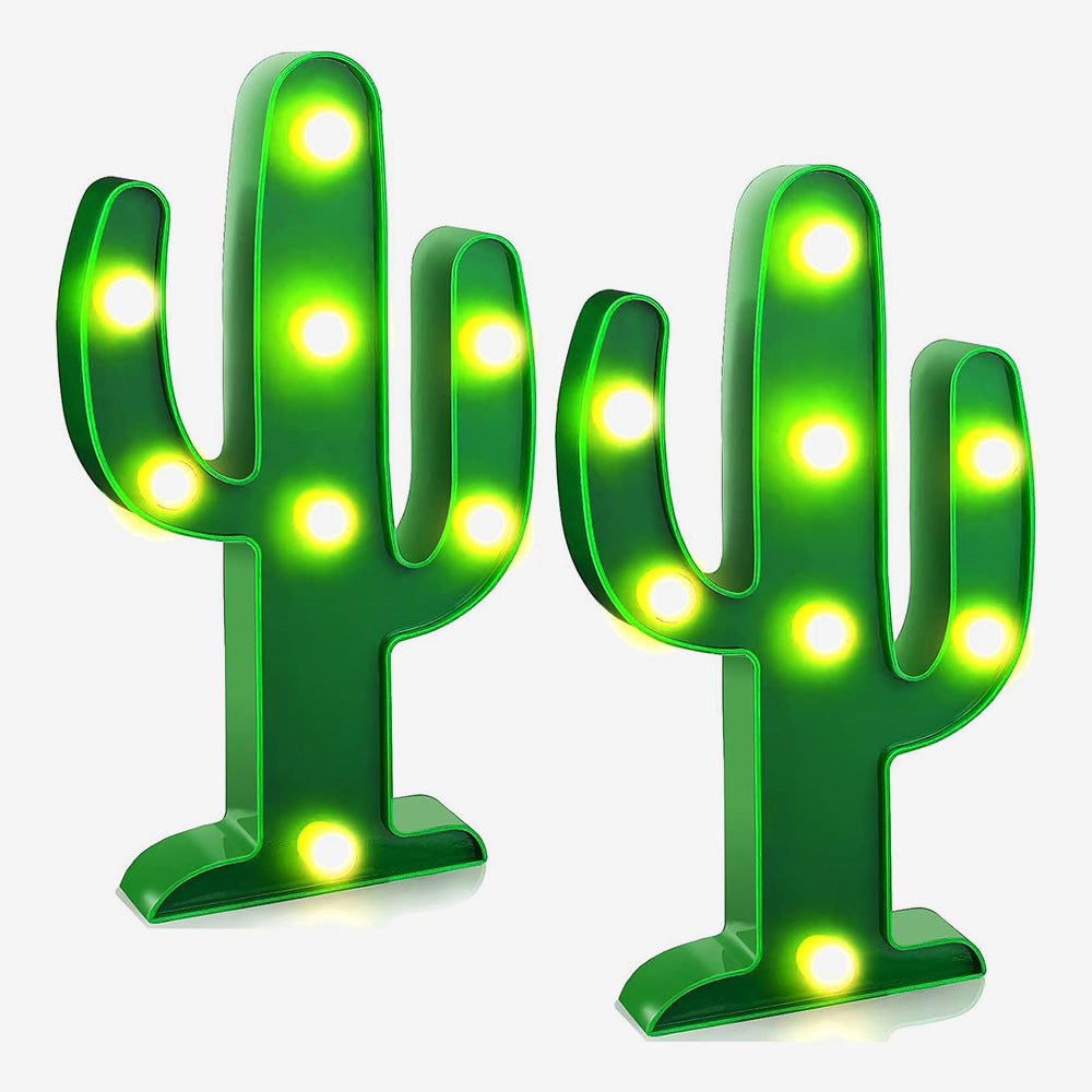 Cactus LED Light 2 Pcs