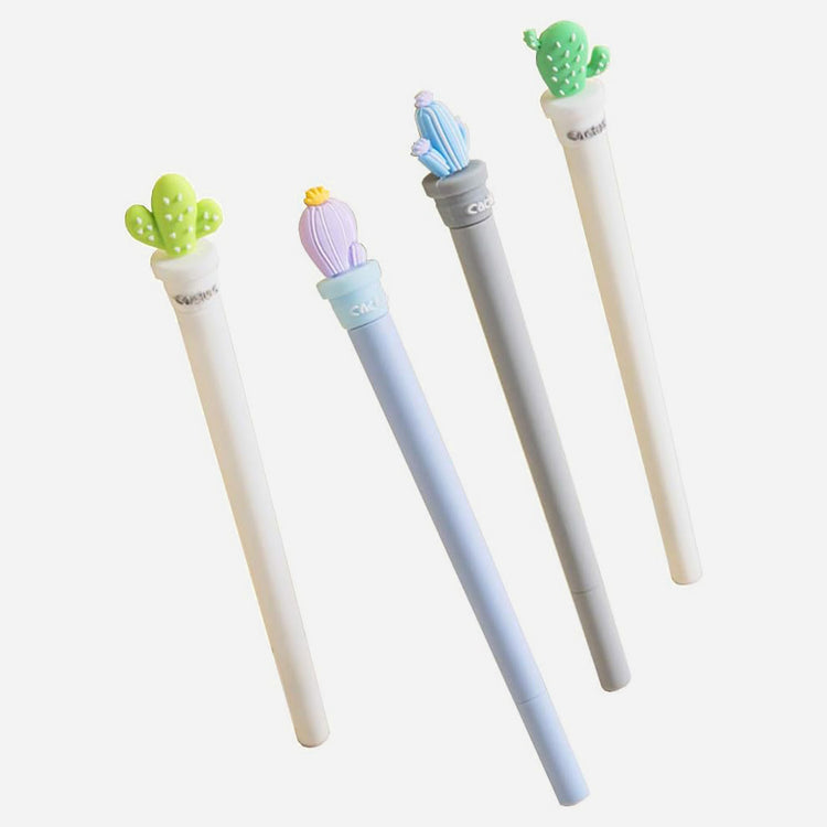 Cactus Gel Pens 4Pcs 