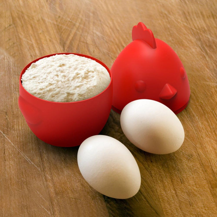 Nested Hen and Chick Dry Measuring Cups