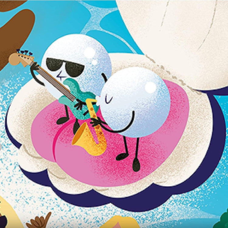 Day at the Festival: Music Jigsaw Puzzle Filled with 101 Music Artists to Find 1000 Pieces