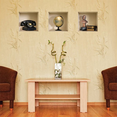 3D Effect Antique Wall Decal