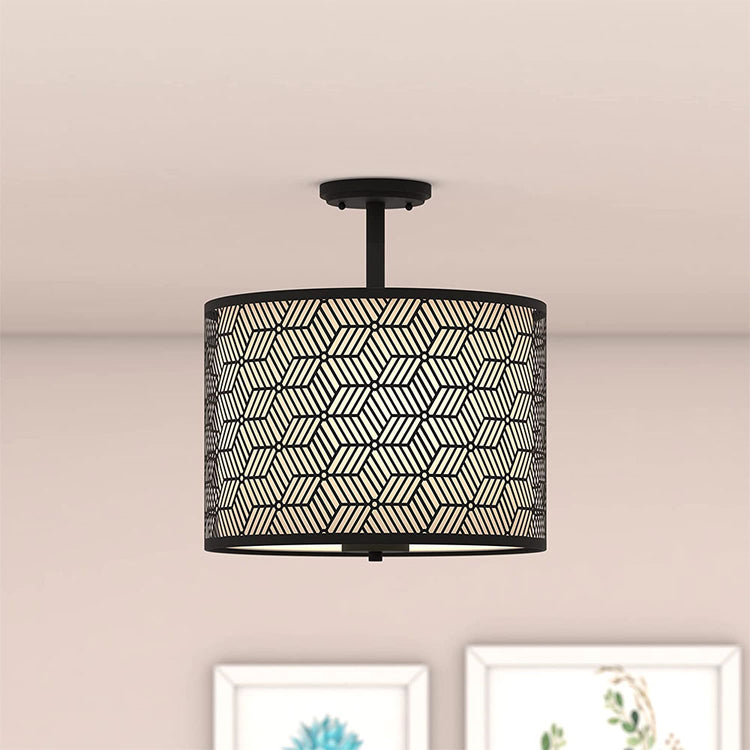 Double Shade Ceiling Lamp
