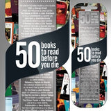 \'50 Books\' Bookmark