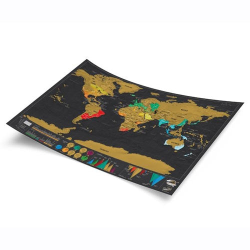 Scratch Map Deluxe -  Travel Edition