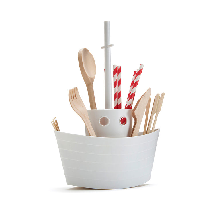 Dinner Boat - cutlery holder