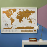 Scratch Map XL