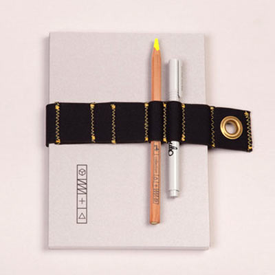 Strap Notebook Grey