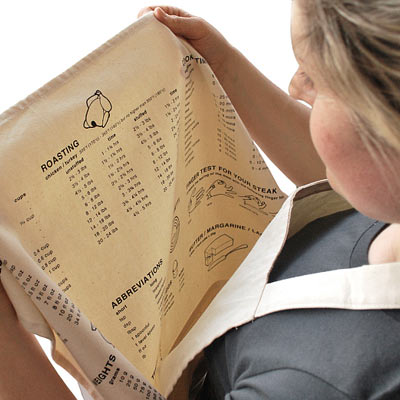 Cooking Guide Apron | kitchen accessories | gifts for her