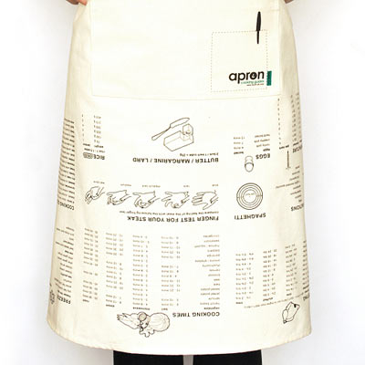 Cooking Guide Apron | kitchen accessories | girlfriend gift