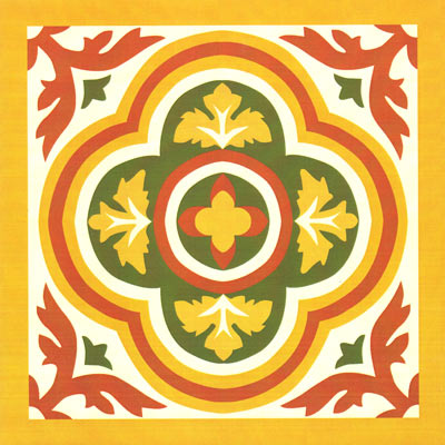 Balata trivet orange