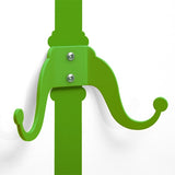 Green Coat Rack Wall Decall