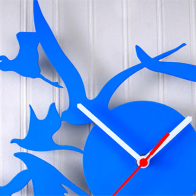 Birds Wall Clock zoom