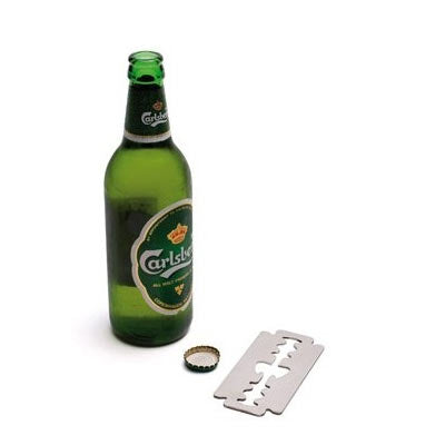 Razor Bottle Opener2 | unique gifts | boyfriend gifts | gifts for him  