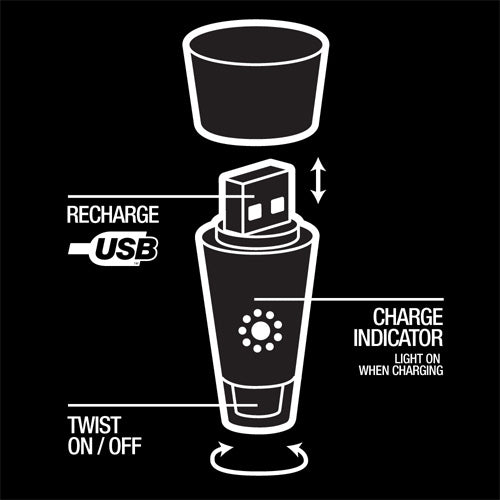Rechargeable Bottle Light
