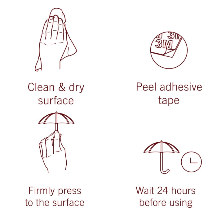 Brolly - Tooth brush hangers