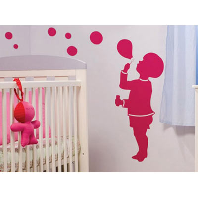 Wall Decals - Bubble Boy | wall stickers | gift ideas | unique gifts 