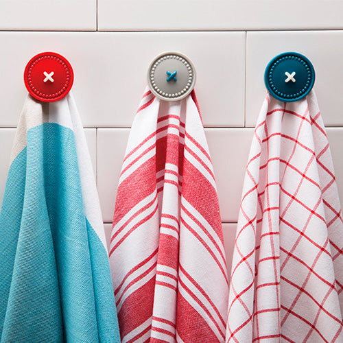 Button Up - Magnetic Towel Holder