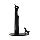 Cat and Dog Paper Towel Holder