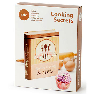Cooking Secrets Tin Box