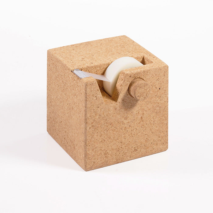 Giant Cork Cube -  Tape Dispenser