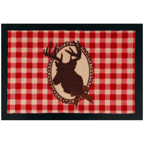 Red Deer Floor Mat