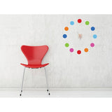 DIY- Colorful Wall Clock