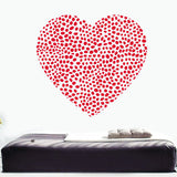 Dots Heart Wall Decal