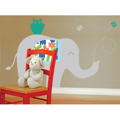 Wall Decals - Elephant green | wall stickers | gift ideas | unique gifts