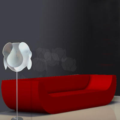 Flamingo lampshade