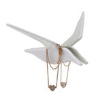 Fly By-Reflection jewelry hanger