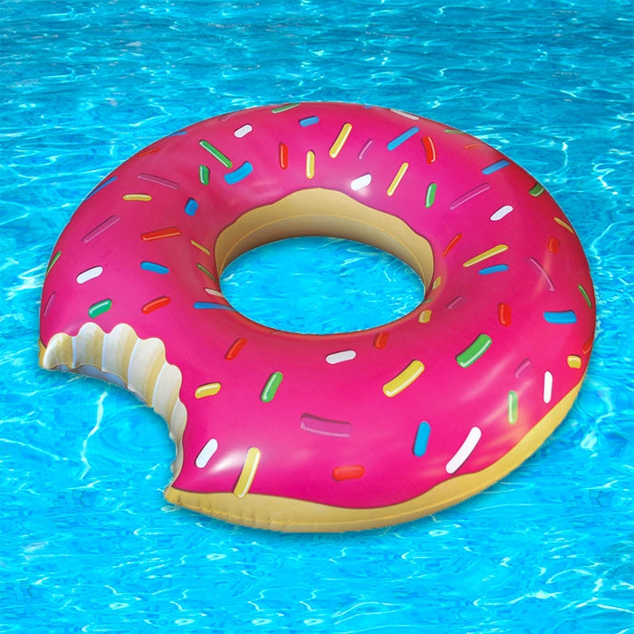 Donut Inflatable Translucent Giant Inflatable Donut Pool Float – Animi Causa