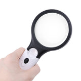 Handheld Magnifier with 3 LED Lights