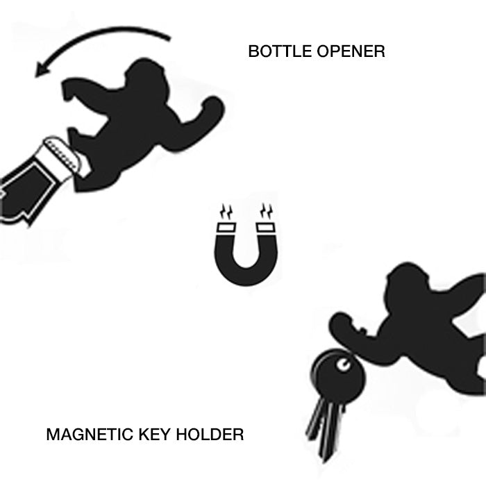 Key Kong - Magnetic key holder & bottle opener