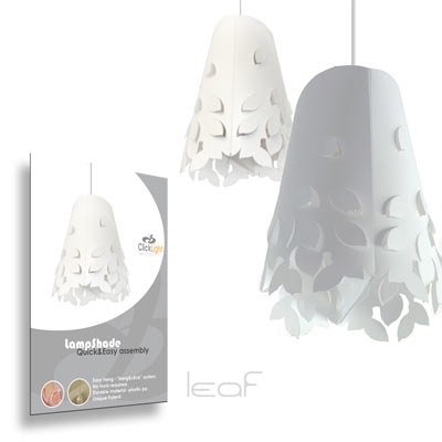 Leaf lampshade