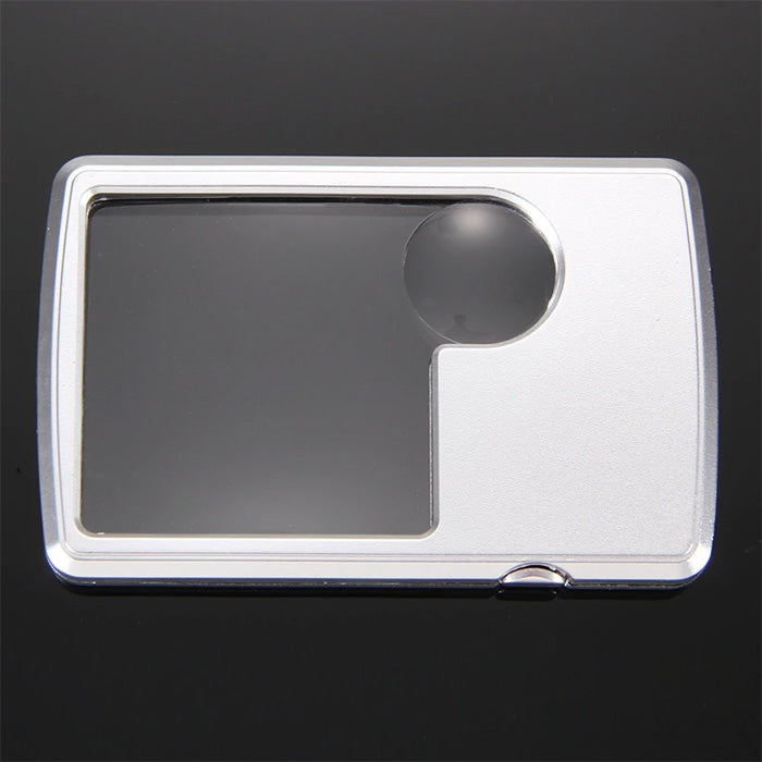 Led Illuminated Credit Card Magnifier