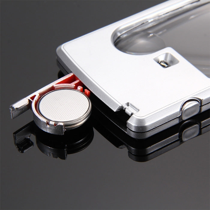 Led Illuminated Credit Card Magnifier