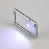 Led Illuminated Credit Card Magnifier