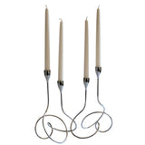 Loop candelabra 2 pieces