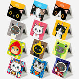 Magnetic Bookmarks Cartoon Cats