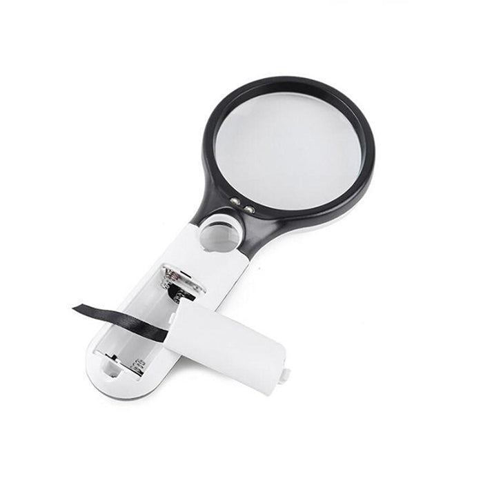 Handheld Magnifier with 3 LED Lights