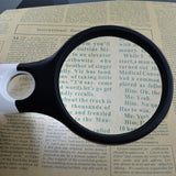 Handheld Magnifier with 3 LED Lights