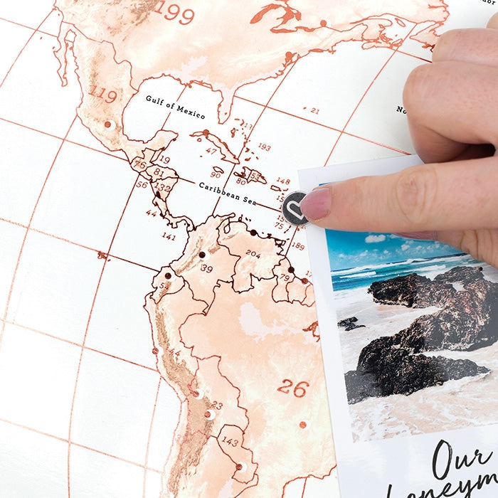 MagniMap  - Magnetic Map Poster