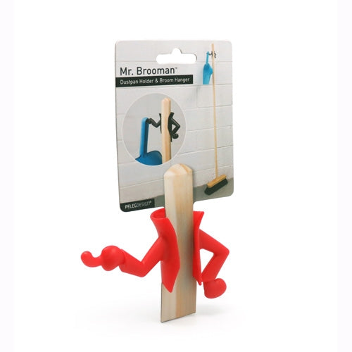 Mr. Brooman - Dustpan Holder & Broom Hanger