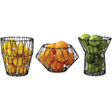 Multi Form Fruit Basket Black