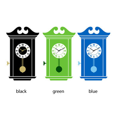 Wall Decals - old clock colors | wall stickers | unique gifts | modern design