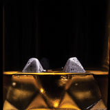 Polar - Iceberg-shaped Metallic Drinking Stones