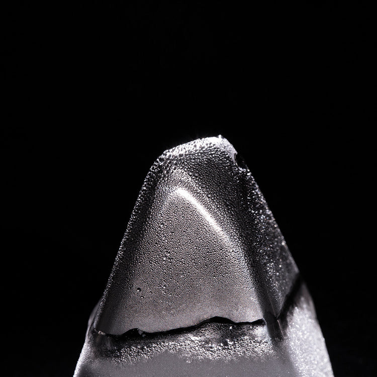 Polar - Iceberg-shaped Metallic Drinking Stones