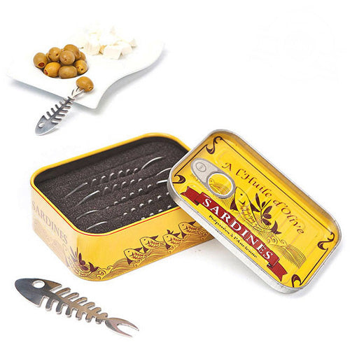 Sardine Snack Forks