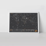 Scratch Map Chalk Edition